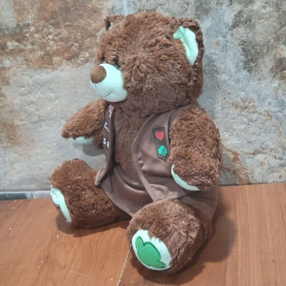 Build A Bear Workshop Thin Mints Girl Scouts Plush Stuffed Animal - Picture 7 of 13